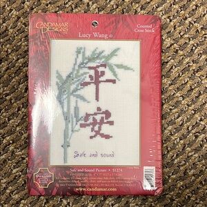 (4/$10) Candamar Designs Counted Cross Stitch Kit